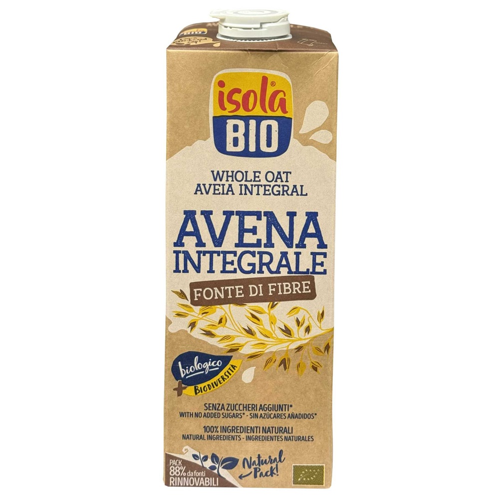 Bautura eco din ovaz integral, 1000 ml, Isola Bio