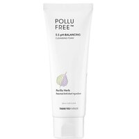 Spuma pentru curatarea fetei Pollufree 5.5 PH-Balancing, 120 ml, Thank You Farmer