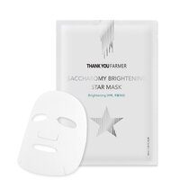 Masca servetel cu saccharomyces ferment Saccharomy Brightening Star, 1 bucata, Thank You Farmer