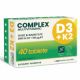 Complex multivitaminic D3+K2, 40 tablete, K-UBIK Pharma 684649