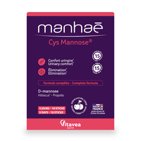 Supliment pentru sustinerea tractului urinar Cys Mannose, 10 Plicuri, Manhae