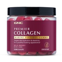 Jeleuri cu peptide marine de colagen pentru piele si par Premier Collagen, 90 bucati, GNC