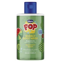 Gel de dus spumant cu aroma de pepene rosu Pop, 300 ml, Chicco
