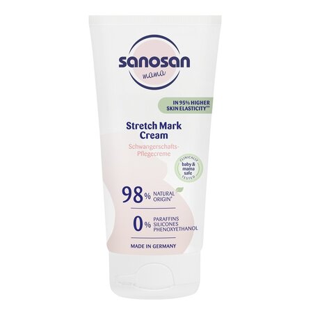 Crema anti-vergeturi Mama V25, 175 ml, Sanosan 684718