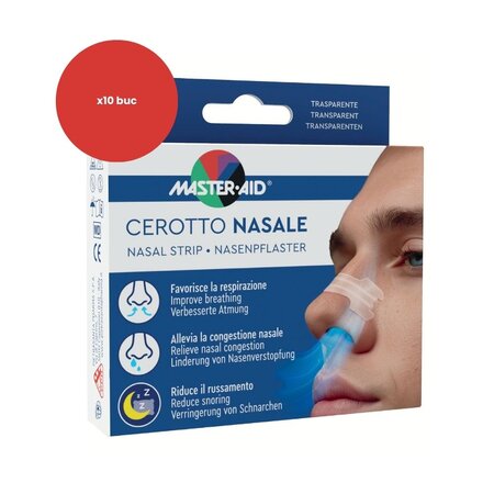 Plasturi nazali Master-Aid, 10 bucati, Pietrasanta Pharma 684791
