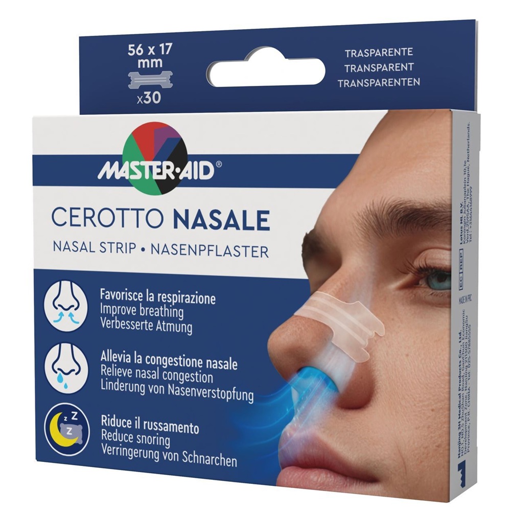 Plasturi nazali Master-Aid, 30 bucati, Pietrasanta Pharma