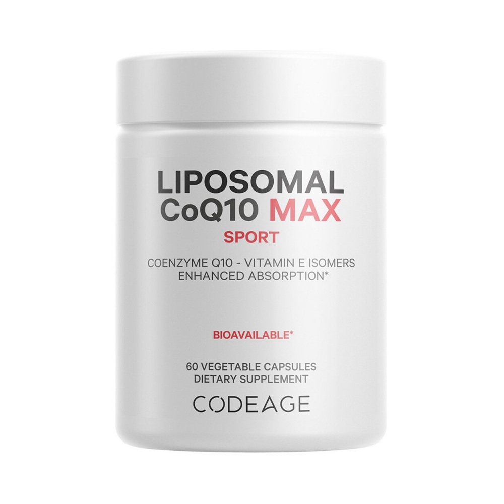 Coenzima Q-10 Lipozomala CoQ10 Max CodeAge, 60 capsule, GNC