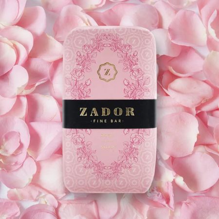 Sapun solid cu aroma florala de trandafir Rose, 160 g, Zador 685035