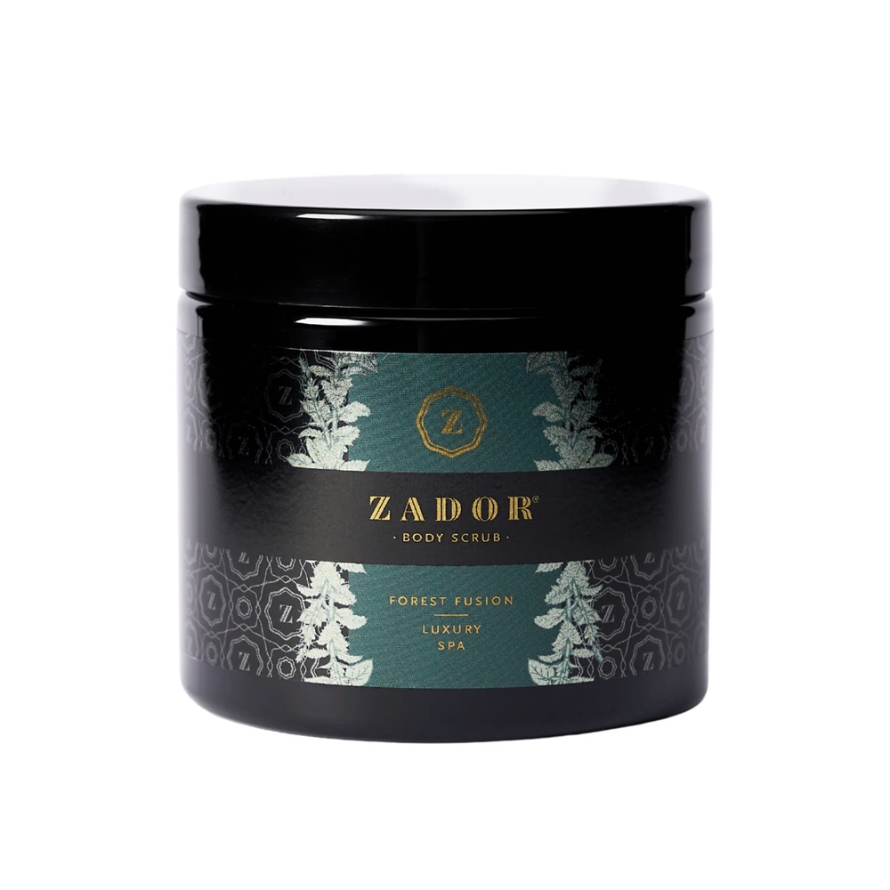 Exfoliant de corp cu aroma lemnoasa si citrica Forest Fusion, 200 ml, Zador