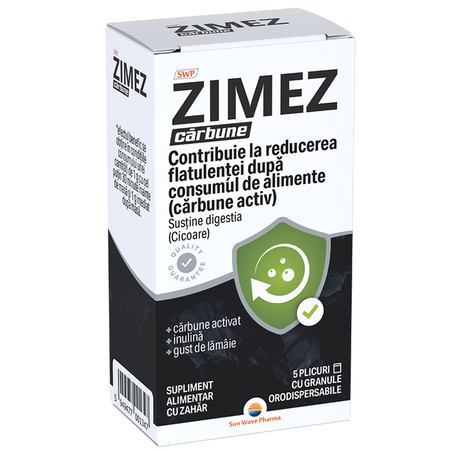 Zimez Carbune, 5 plicuri, Sun Wave Pharma 684878