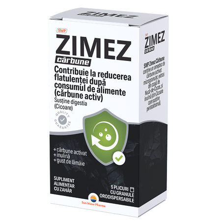 Zimez Carbune, 5 plicuri, Sun Wave Pharma