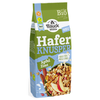 Musli din ovaz cu mere si scortisoara, 300 g, Bauckhof
