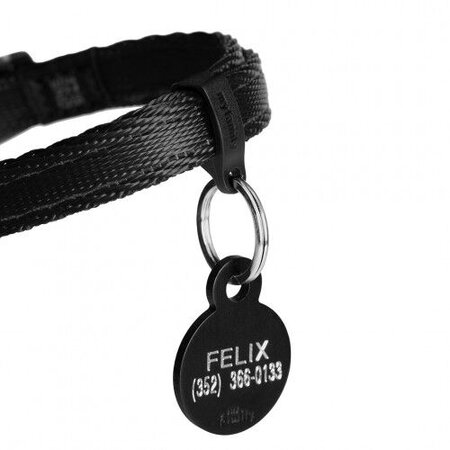 Zgarda neagra pentru pisici, 1 bucata, My Family Memopet 684914