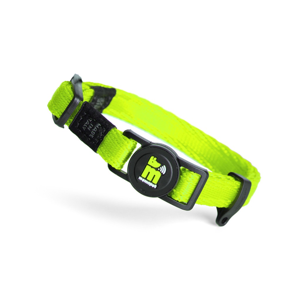 Zgarda verde pentru pisici, 1 bucata, My Family Memopet