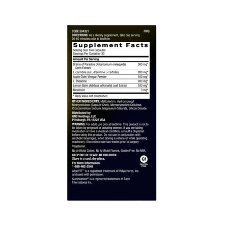 Slim PM BodyDynamix, 60 capsule, GNC 685179