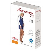 Dresuri suport pentru gravide Bej Marimea 164-170/124-132 Phlebo 70, 1 pereche, Avicenum