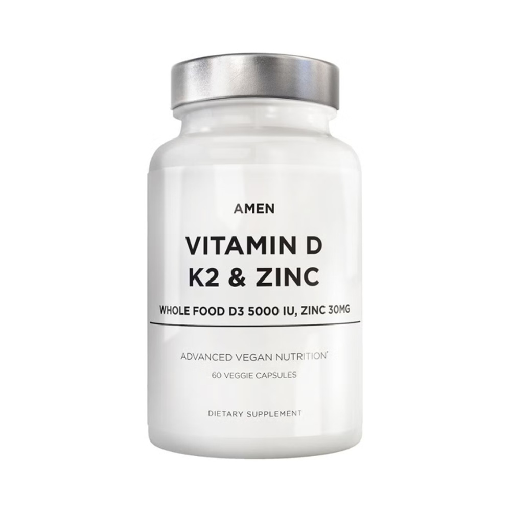 Vitamin D, K2 & Zinc Amen, 60 capsule, GNC
