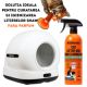 Solutie profesionala enzimatica pentru eliminarea mirosului de urina din litiera pisicii, 750 ml, Shaw 685006