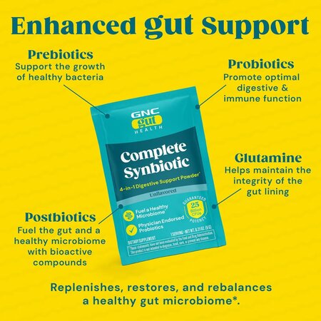 Complete Synbiotic, 180 g, GNC 685102