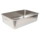 Litiera din inox pentru pisici, marimea XL, Shaw 685019