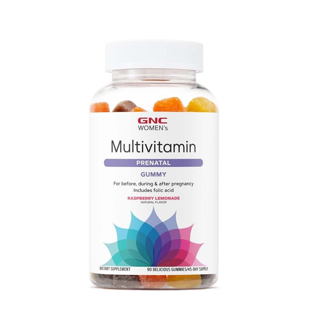 Jeleuri cu vitamine si minerale Multivitamin Prenatal, 90 bucati, GNC