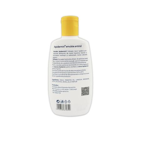 Emulsie antirid cu laptisor de matca Apidermin, 125 ml, Complex Apicol 685267