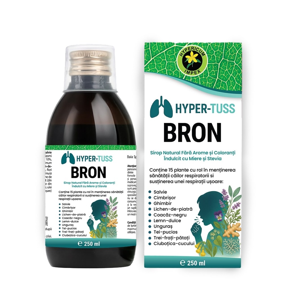 Sirop Hyper-Tuss Bron, 250 ml, Hypericum
