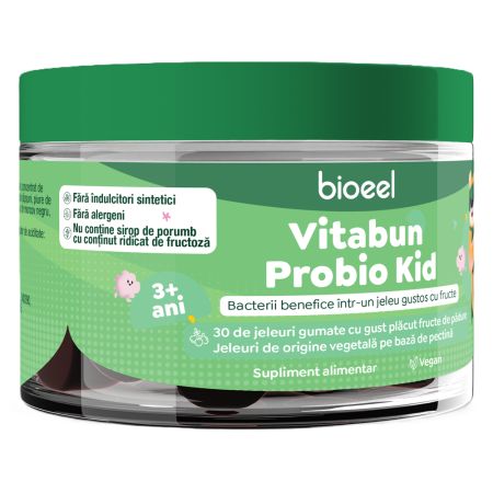 Vitabun Probio Kid, 30 jeleuri, Bioeel 685190