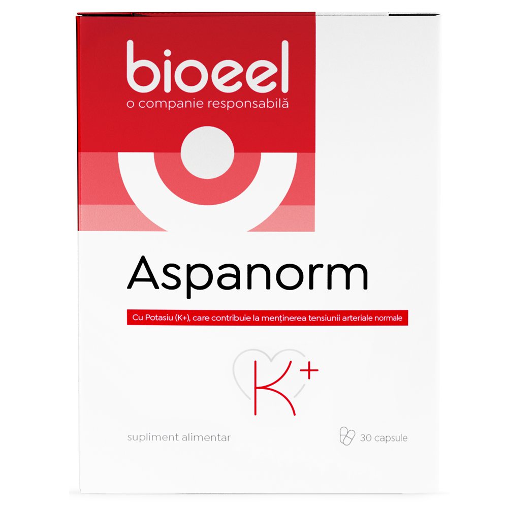 Aspanorm, 30 capsule, Bioeel