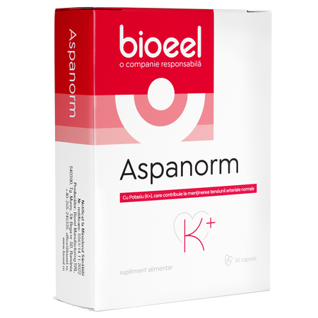Aspanorm, 30 capsule, Bioeel 685245