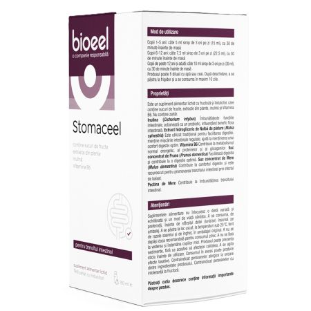 Sirop Stomacel, 150 ml, Bioeel 685255