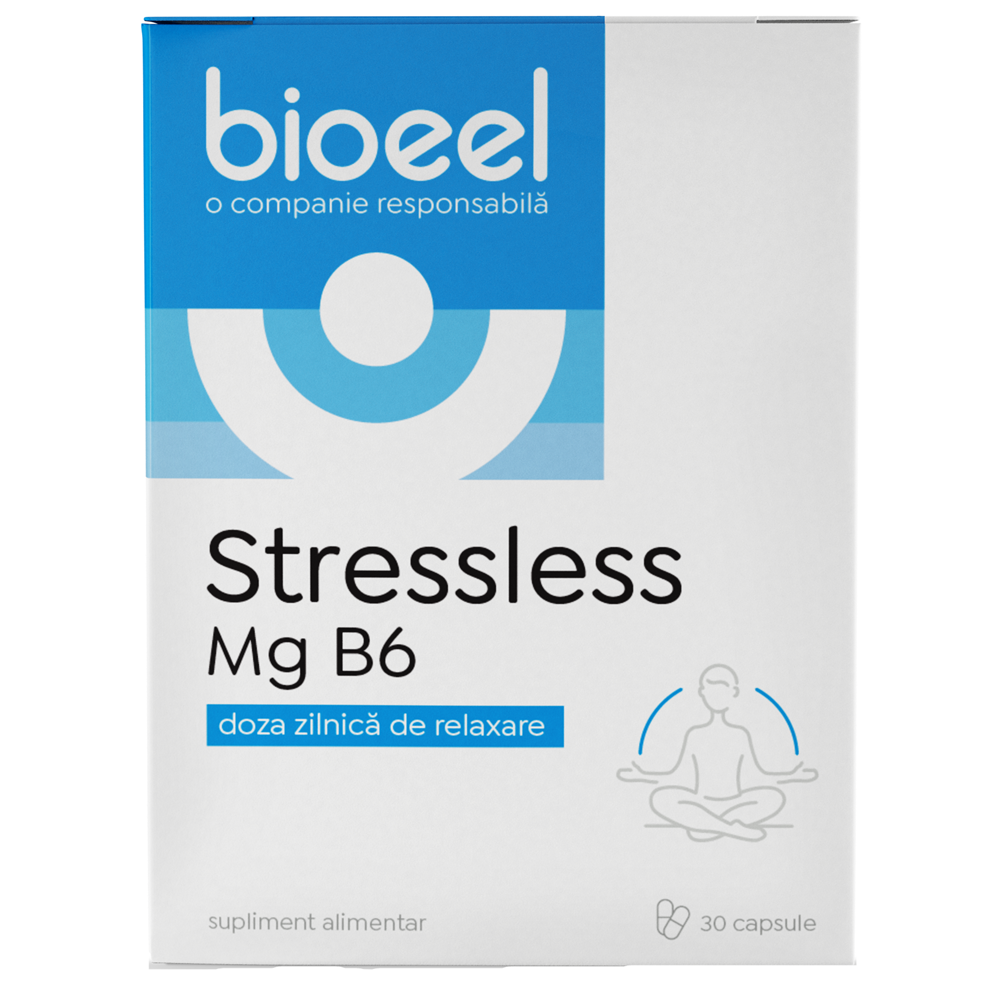 Stressless Mg B6, 30 capsule, Bioeel
