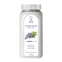 Sare de baie cu ulei esential de Lavanda Epsom, 950 g, Zen