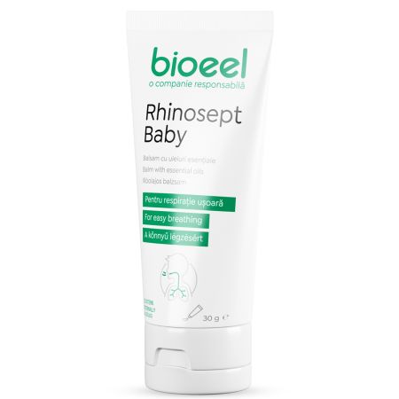 Balsam cu uleiuri esentiale Rhinosept Baby, 30 g, Bioeel 685367