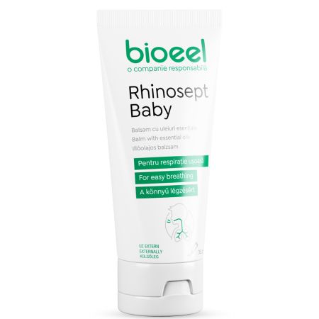 Balsam cu uleiuri esentiale Rhinosept Baby, 30 g, Bioeel 685366
