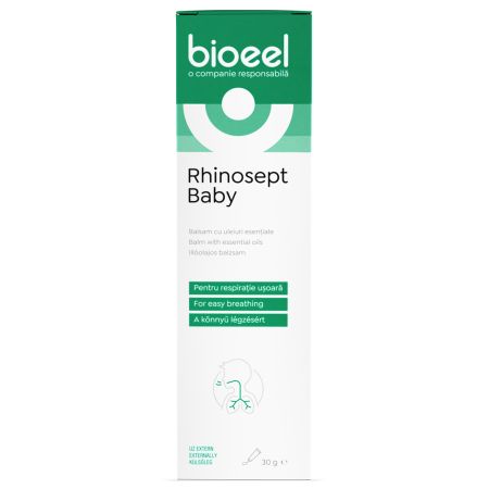 Balsam cu uleiuri esentiale Rhinosept Baby, 30 g, Bioeel 685365