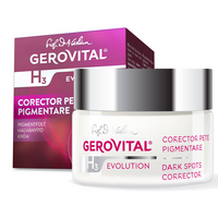 Crema corectoare pentru pete pigmentare H3 Evolution, 50 ml, Gerovital