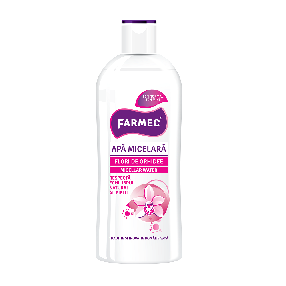 Apa micelara flori de orhidee, 150 ml, Farmec