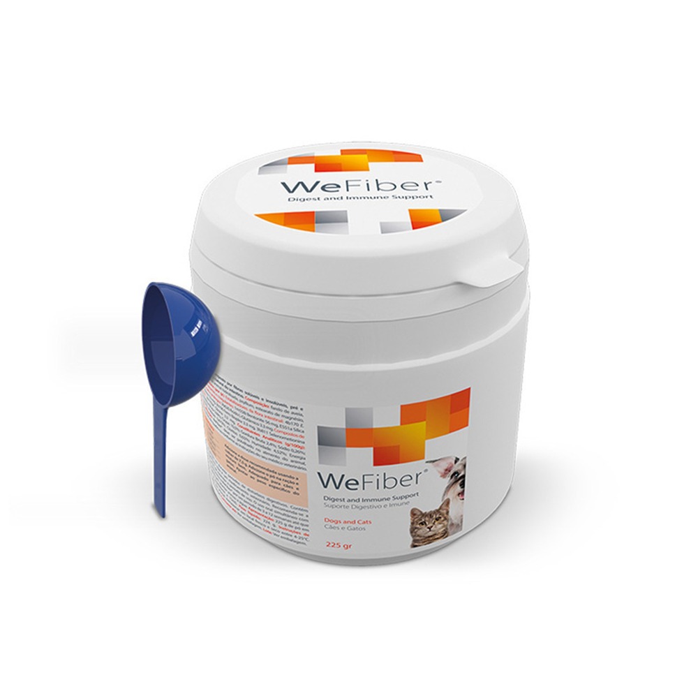 Hrana complementara pentru caini si pisici WeFiber, 225 g de pulbere palatabila, Wepharm