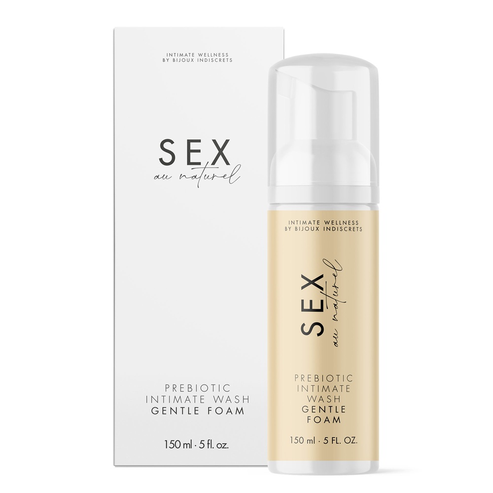 Spuma prebiotica pentru spalare intima Sex au Naturel, 150 ml, Bijoux Indiscrets