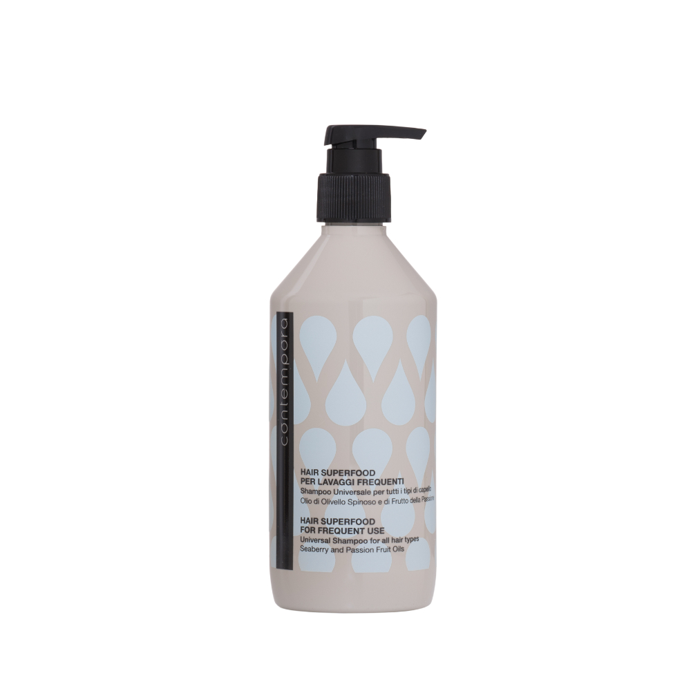 Sampon de uz frecvent pentru toate tipurile de par, 500 ml, Contempora