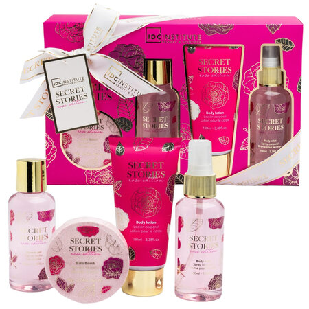 Set cutie medie Secret Stories Rose, 4 bucati, IDC Institute 685748