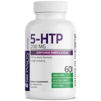 5-HTP, 200 mg, 60 tablete, Bronson Laboratories