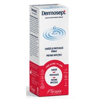 Solutie pentru ingrijirea ranilor Dermosept, 1000 ml, Terapia SA