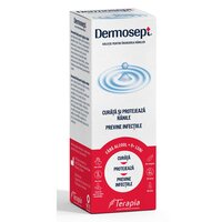 Solutie pentru ingrijirea ranilor Dermosept, 250 ml, Terapia SA