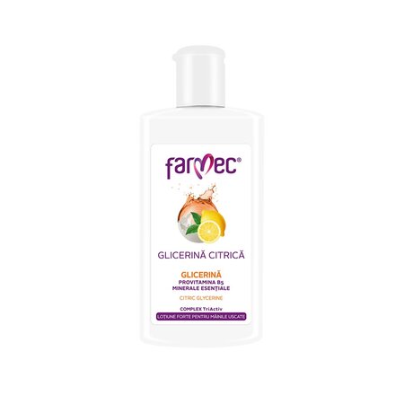 Glicerina citrica, 150 ml, Farmec