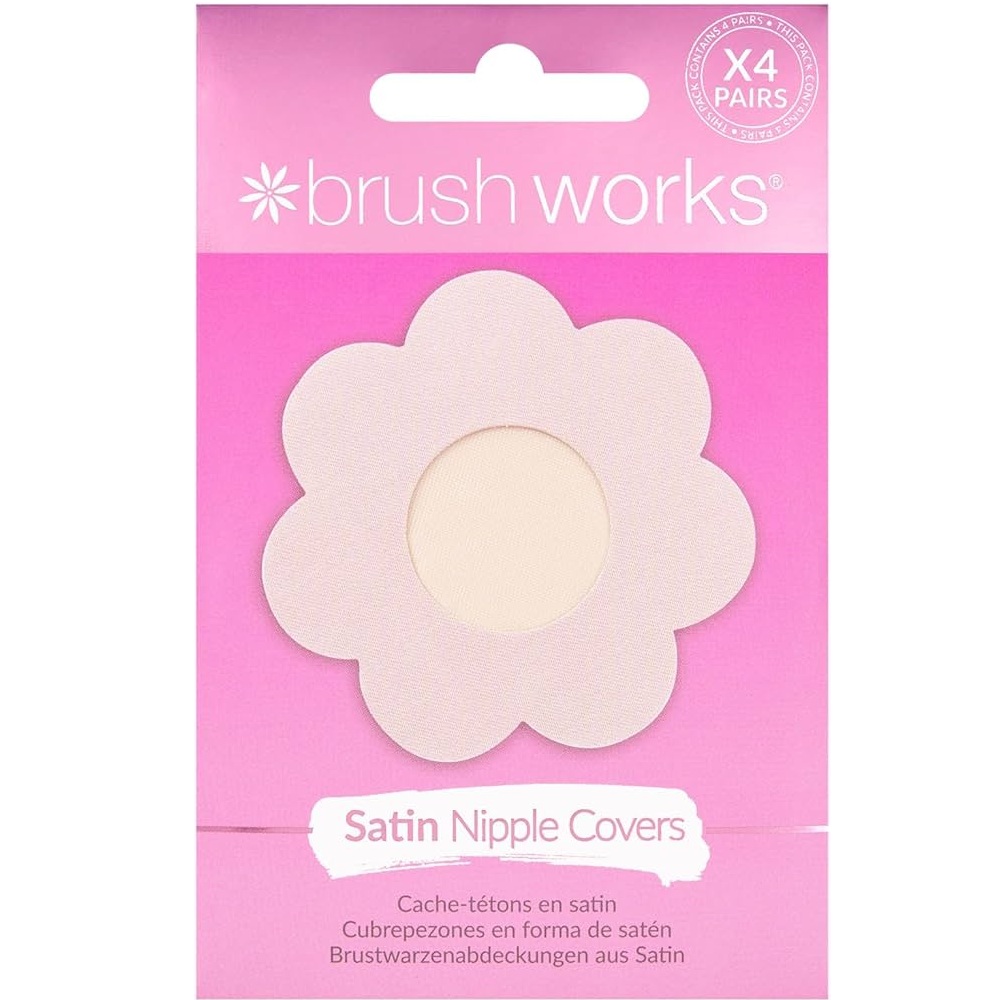 Plasturi autocolanti pentru sani din satin, 4 perechi, Brushworks