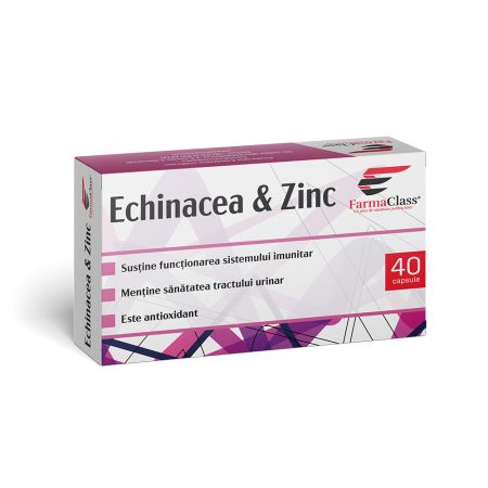 Echinacea si Zinc, 40 capsule, FarmaClass