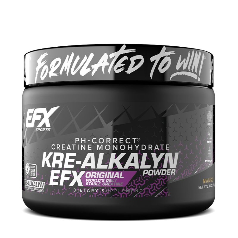 Creatina Monohidrata cu aroma de Mango Kre-Alkalyn, 110 g, Efx Sports