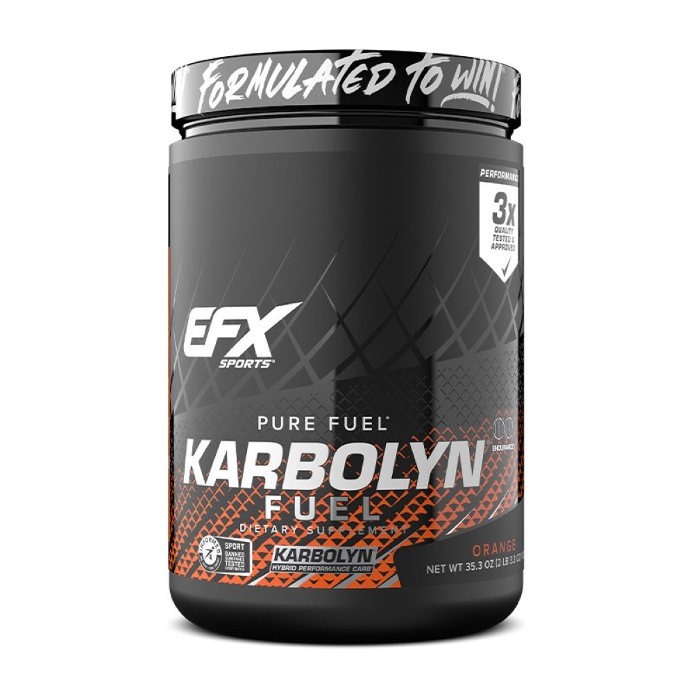 Pudra cu aroma de portocala Karbolyn, 1000 g, Efx Sports